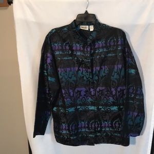 Chico’s Design ladies size 2 multi colored top
